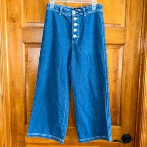 BDG (URBAN OUTFITTERS) Women’s Wide Leg Ankle Jeans Size 27-ECU